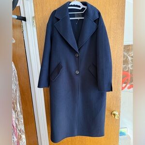 NOT FOR SALE Banana Republic Wool-blend Navy Blue Coat